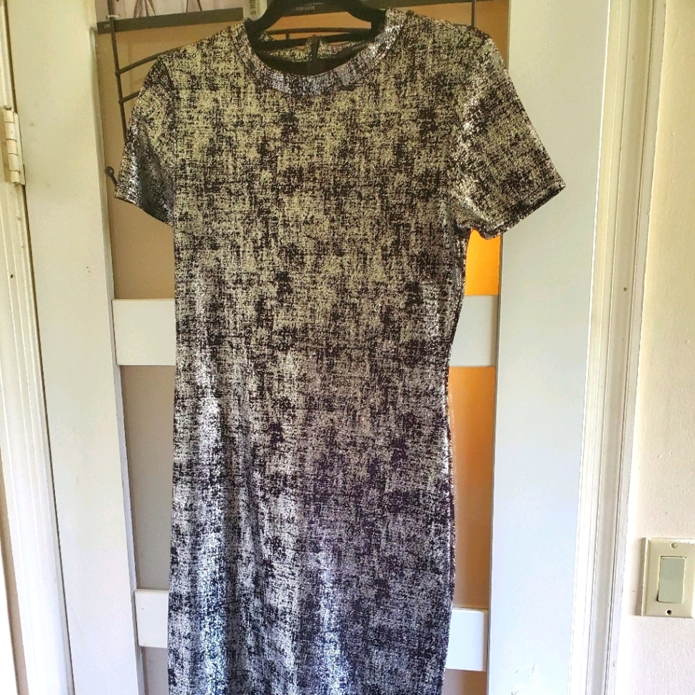 Black & Sliver dress